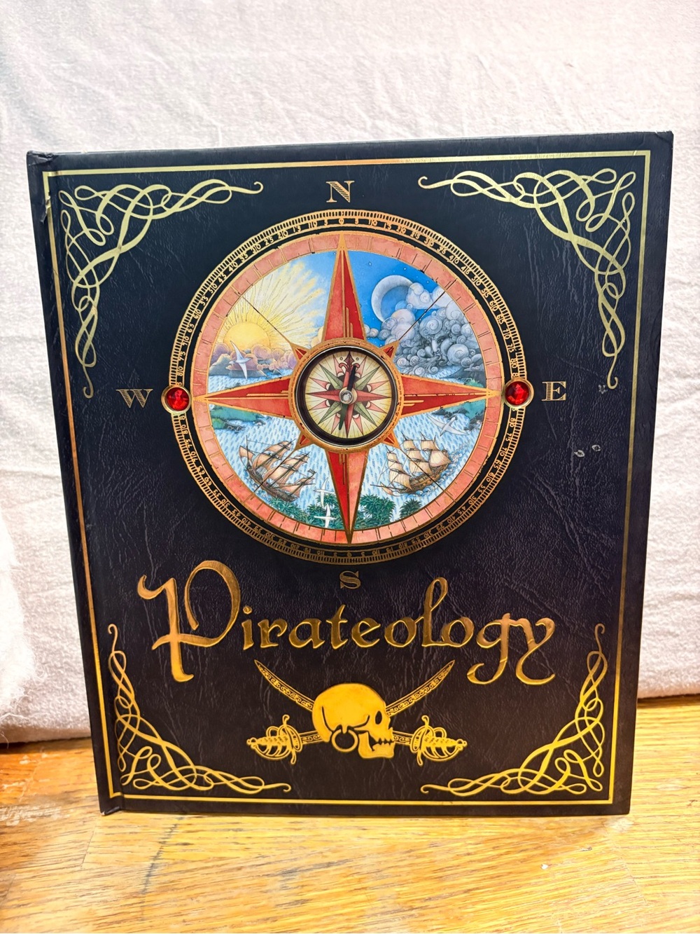 Pirateology Collector's Book - Black and Gold Decorative Nautical Guide